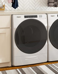 Whirlpool 5.2 Cu. Ft. Closet-Depth Front-Load Washer with Load & Go XL Dispenser – WFW6620HW - Washer in White