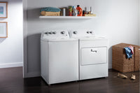 Whirlpool® 7.0 cu. ft. Top Load Gas Dryer with AutoDry™ Drying System - Dryer in White
