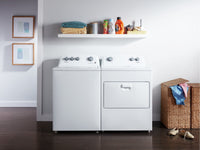 Whirlpool® 7.0 cu. ft. Top Load Gas Dryer with AutoDry™ Drying System - Dryer in White