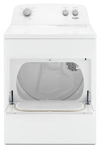 Whirlpool® 7.0 cu. ft. Top Load Gas Dryer with AutoDry™ Drying System - Dryer in White