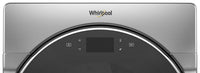 Whirlpool 5.8 Cu. Ft. Smart Front-Load Washer and 7.4 Cu. Ft. Gas Dryer with Steam - Chrome Shadow