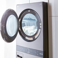 LG WashTower™ with 5.2 Cu. Ft. Washer and 7.4 Cu. Ft. Dryer - WKEX200HBA | Tour de lavage WashTowerMC de LG avec laveuse de 5,2 pi3 et sécheuse de 7,4 pi3 - WKEX200HBA | WKEX200H