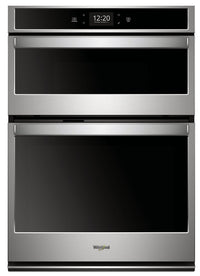 Whirlpool 6.4 Cu. Ft. Smart Combination Wall Oven - WOC75EC0HS - Double Wall Oven in Stainless Steel
