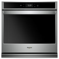 Whirlpool 4.3 Cu. Ft. Smart Single Wall Oven - WOS72EC7HS - Electric Wall Oven in Stainless Steel