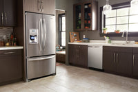 Whirlpool 20 Cu. Ft. Counter-Depth French-Door Refrigerator - WRF550CDHZ - Refrigerator in Stainless Steel