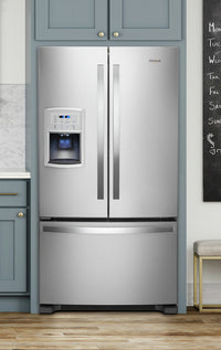 Whirlpool 20 Cu. Ft. Counter-Depth French-Door Refrigerator - WRF550CDHZ - Refrigerator in Stainless Steel