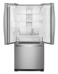 Whirlpool 20 Cu. Ft. French-Door Refrigerator - WRF560SEHZ|Réfrigérateur Whirlpool de 20 pi³ à portes françaises - WRF560SEHZ|WRF560EZ
