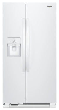 Whirlpool 21 Cu. Ft. Side-by-Side Refrigerator - WRS321SDHW - Refrigerator in White