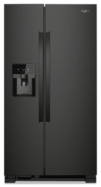 Whirlpool 25 Cu. Ft. Side-by-Side Refrigerator - WRS325SDHB - Refrigerator in Black