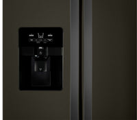 Whirlpool 25 Cu. Ft. Side-by-Side Refrigerator - WRS325SDHV - Refrigerator in Black Stainless Steel