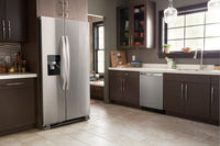 Whirlpool 25 Cu. Ft. Side-by-Side Refrigerator - WRS325SDHZ - Refrigerator in Fingerprint Resistant Stainless Steel