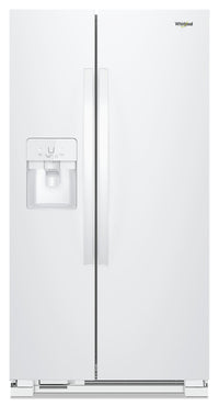 Whirlpool 25 Cu. Ft. Side-by-Side Refrigerator - WRS555SIHW - Refrigerator in White