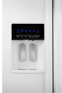 Whirlpool 28 Cu. Ft. Side-by-Side Refrigerator with Exterior Water Dispenser - WRS588FIHW - Refrigerator in White