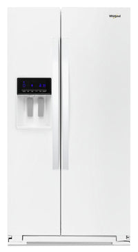 Whirlpool 28 Cu. Ft. Side-by-Side Refrigerator with Exterior Water Dispenser - WRS588FIHW - Refrigerator in White