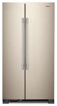 Whirlpool 25 Cu. Ft. Side-by-Side Refrigerator - WRSA15SNHN - Refrigerator in Fingerprint Resistant Sunset Bronze