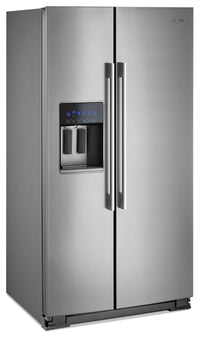 Whirlpool 21 Cu. Ft. Counter-Depth Side-by-Side Refrigerator - WRSA71CIHZ - Refrigerator in Fingerprint Resistant Stainless Steel