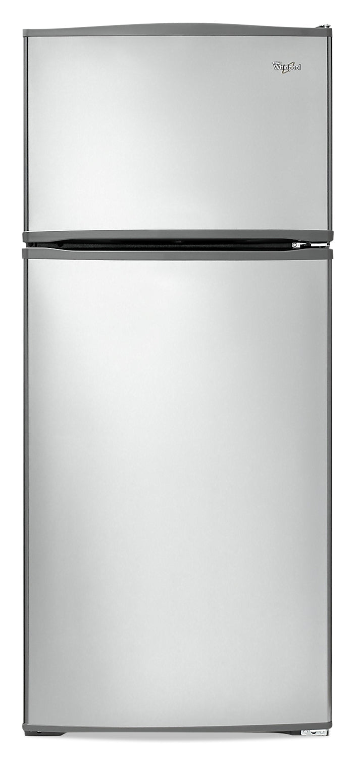 Whirlpool 16 Cu. Ft. Top-Freezer Refrigerator - WRT316SFDM - Refrigerator in Monochromatic Stainless Steel