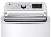 LG 5.8 Cu.Ft Top-Load Smart Washer with TurboWash® - WT7300CW - Washer in White