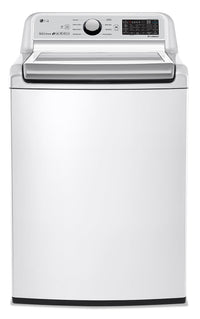 LG 5.8 Cu.Ft Top-Load Smart Washer with TurboWash® - WT7300CW - Washer in White