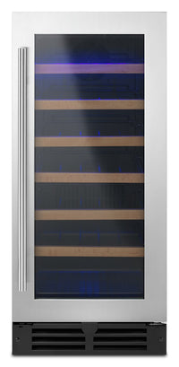 Whirlpool Under-Counter Wine Centre - WUW35X15DS - Refrigerator in Black-on-Stainless