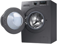 Samsung 2.6 Cu. Ft. Front-Load Washer with SuperSpeed - WW22K6800AX/A2 - Washer in Inox Grey