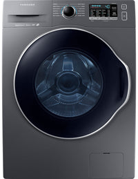 Samsung 2.6 Cu. Ft. Front-Load Washer with SuperSpeed - WW22K6800AX/A2 - Washer in Inox Grey