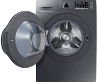 Samsung 2.6 Cu. Ft. Front-Load Washer with SuperSpeed - WW22K6800AX/A2 - Washer in Inox Grey