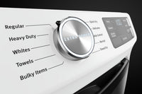Maytag Front-Load 5.4 Cu. Ft. Washer with Extra Power and 7.3 Cu. Ft. Electric Dryer - White|Laveuse frontale 5,2 pi3 avec Extra Power et sécheuse électrique 7,3 pi³ Maytag - blanches|MAFL563L