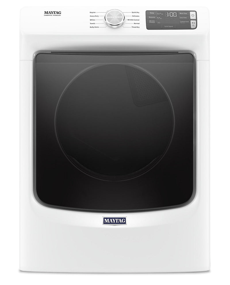 Maytag 7.3 Cu. Ft. Front-Load Gas Dryer with Extra Power - MGD5630HW|Sécheuse gaz Maytag à chargement frontal 7,3 pi3, fonction Extra Power - MGD5630HW|MGD5630W