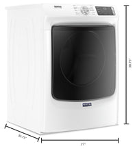 Maytag 7.3 Cu. Ft. Front-Load Electric Dryer with Extra Power and Steam – YMED6630HC
