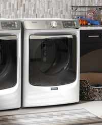 Maytag 7.3 Cu. Ft. Smart Front-Load Electric Dryer with Extra Power and Steam - YMED8630HW|Sécheuse électrique intelligente Maytag frontale 7,3 pi3, fonction Extra Power et vapeur - YMED8630HW|YMED863W