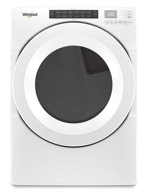 Whirlpool 7.4 Cu. Ft. Front-Load Electric Dryer with Intuitive Touch Controls - YWED5620HW|Sécheuse électrique Whirlpool chargement frontal 7,4 pi3 commandes tactiles intuitives - YWED5620HW|YWED5620