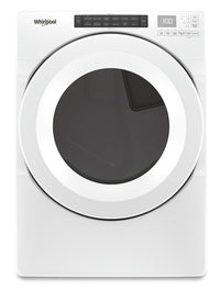 Whirlpool 7.4 Cu. Ft. Front-Load Gas Dryer with Intuitive Touch Controls - WGD5620HW| Sécheuse gaz Whirlpool chargement frontal 7,4 pi3 commandes tactiles intuitives - WGD5620W | WGD5620HW