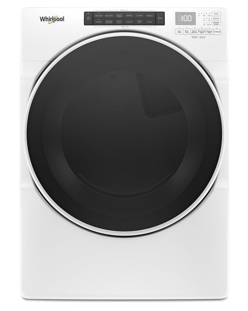Whirlpool 7.4 Cu. Ft. Front-Load Electric Dryer with Steam - YWED6620HW