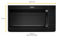 Whirlpool 1.7 Cu. Ft. Over-the-Range Microwave - YWMH31017HB