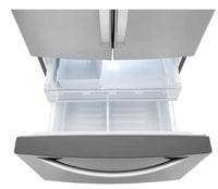 LG 25 Cu. Ft. Smudge Resistant French-Door Refrigerator - LRFCS2503S - Refrigerator in Stainless Steel
