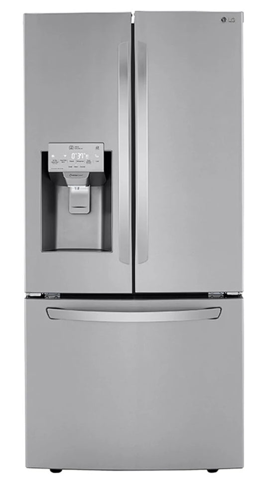 LG 25 Cu. Ft. French-Door Refrigerator with Exterior Ice and Water - LRFXS2503S|Réfrigérateur dLG de 25 pi³ave ec porte à deux battants et distributeur d’eau et de glaçons- LRFXS2503S|LRFXS25S