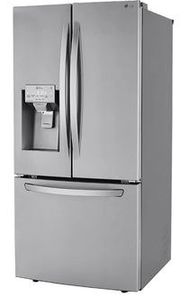 LG 25 Cu. Ft. French-Door Refrigerator with Exterior Ice and Water - LRFXS2503S|Réfrigérateur dLG de 25 pi³ave ec porte à deux battants et distributeur d’eau et de glaçons- LRFXS2503S|LRFXS25S