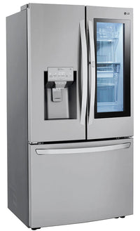 LG 30 Cu. Ft. 36" InstaView Door-in-Door® with Craft Ice Maker - LRFVS3006S|Réfrigérateur de LG 30 pi³ avec Porte dans la porteMD, technologie InstaView et machine à glaçons - LRFVS3006S|LRFVS30S