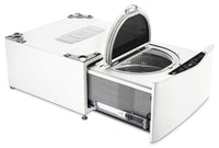 LG TWIN Wash™ 1.1 Cu. Ft. SideKick™ 27" Pedestal Washer - WD100CW  - Washer in White