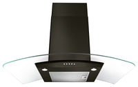 Whirlpool 36” Concave Glass Wall Mount Range Hood - WVW51UC6HV