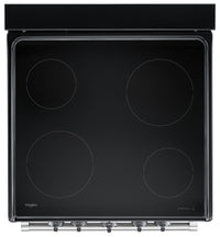 Whirlpool 24" 3.0 Cu. Ft. Freestanding Electric Range - YWFE50M4HS - Electric Range in Stainless Steel