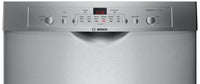 Bosch Ascenta® Series Recessed Handle Dishwasher - SHE3AR75UC - Dishwasher with Child Lock in Stainless Steel
