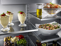 KitchenAid 24.2 Cu. Ft. Built-In French-Door Refrigerator – KBFN502ESS - Refrigerator with Ice Maker in Stainless Steel