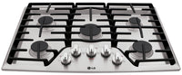 LG 30" Gas Cooktop – LCG3011ST - Gas Cooktop in Stainless Steel