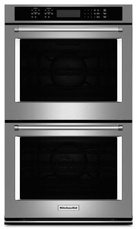 KitchenAid 27" Double Wall Oven with Even-Heat™ True Convection - Stainless Steel - Double Wall Oven in Stainless Steel