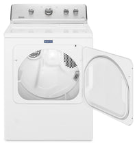 Maytag 7.0 Cu. Ft. Electric Dryer with Wrinkle Control – YMEDC465HW - Dryer with Reversible Door in White