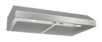 Broan 30" 300 CFM Under-Cabinet Range Hood – Stainless Steel|Hotte de cuisinière sous l'armoire 300 pi3/min Broan de 30 po - acier inoxydable|BCS330SS
