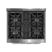 Ancona Dual Fuel 30" Freestanding Range - AN-2330SS | Cuisinière hybride amovible Ancona de 30 po - AN-2330SS | D77GHR5S
