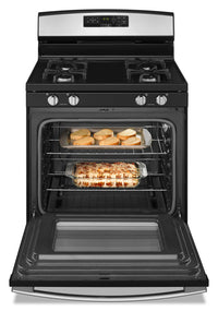 Amana 5.0 Cu. Ft. Freestanding Gas Range with Self-Clean – AGR6603SFS - Gas Range in Stainless Steel